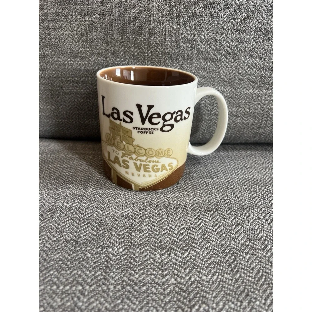 Starbucks LAS VEGAS Collector Series Coffee Tea 2012 16oz Cup Mug New